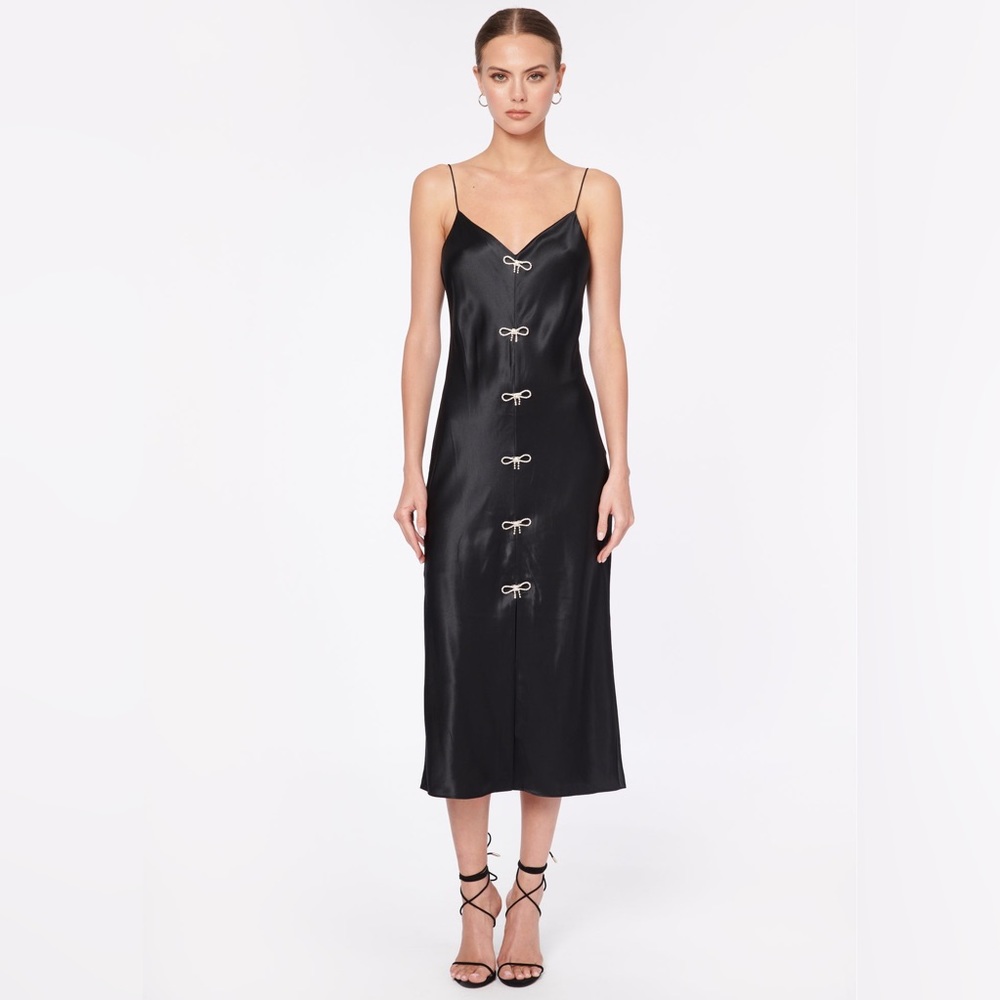 Cami NYC CERULA DRESS BLACK size Small